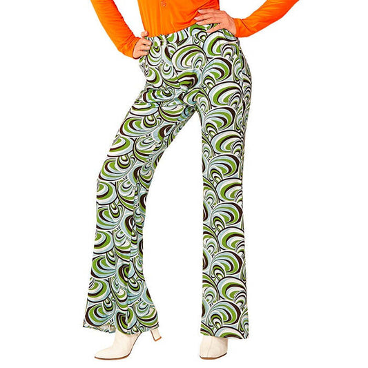 The 70S Groovy Style - Waves  Pants 