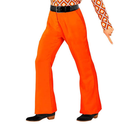 The 70S Groovy Style - Orange  Pants 