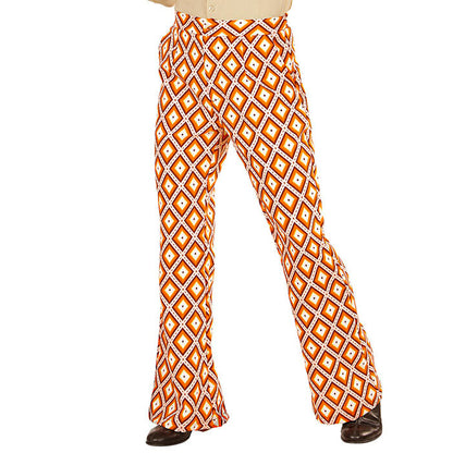 The 70S Groovy Style - Rhombus  Pants 