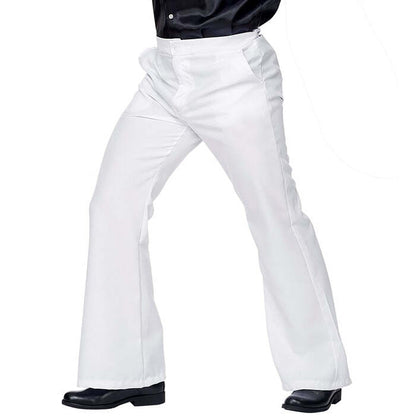 The 70S Groovy Style - White  Pants 