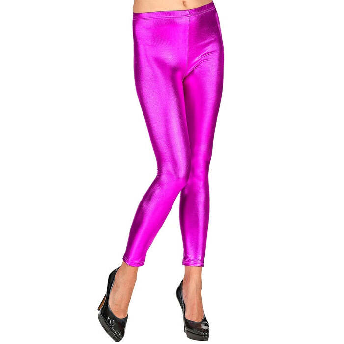 Metallic Purple Leggings