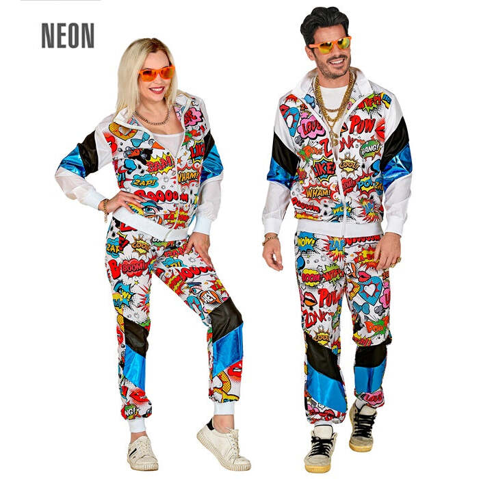 Pop Art Shell Suit  Jacket, Pants 
