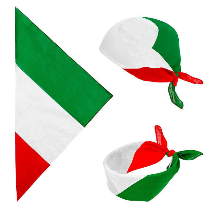 Italy Bandana 55X55 Cm - 100% Cotton