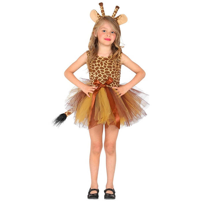 Giraffe  Tutu Dress, Headpiece 
