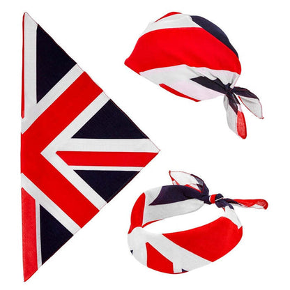 Great Britain Bandana 55X55 Cm - 100% Cotton