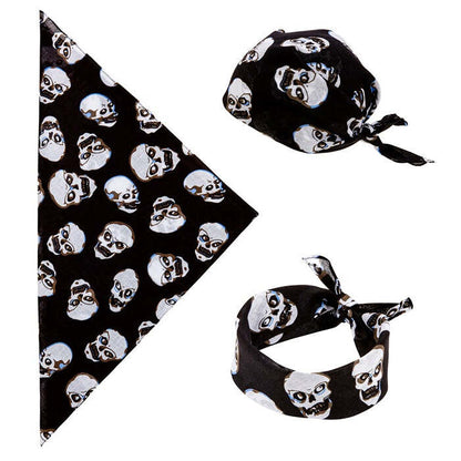 Skulls Bandana 55X55 Cm - 100% Cotton
