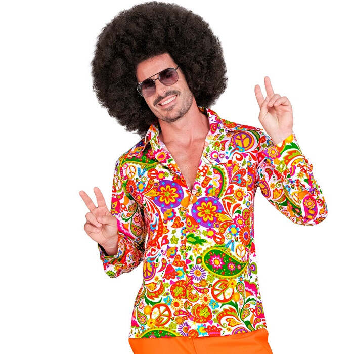 The 60S Fashion - Peace & Paisley  Shirt  