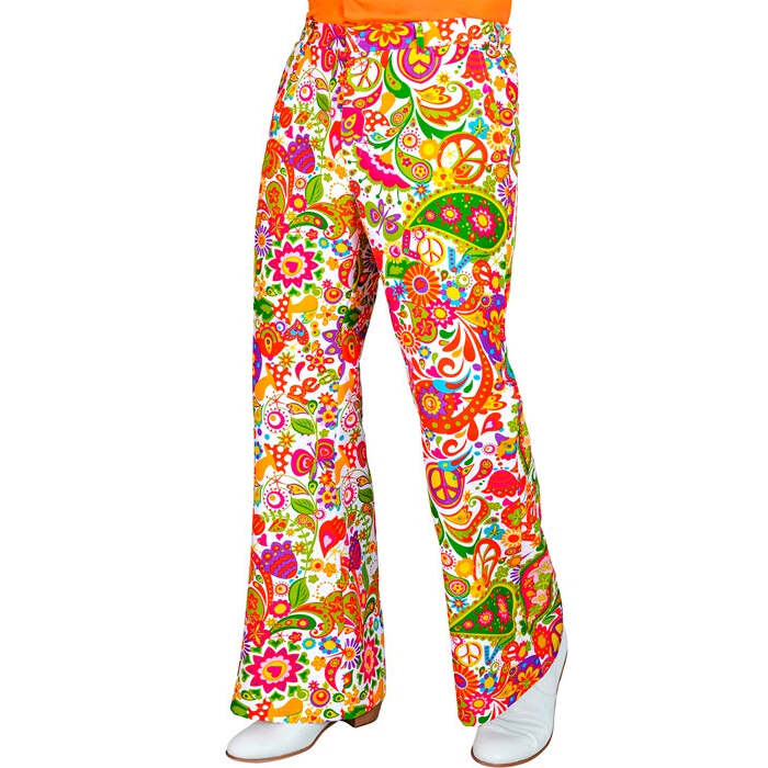 The 60S Fashion - Peace & Paisley  Pants 