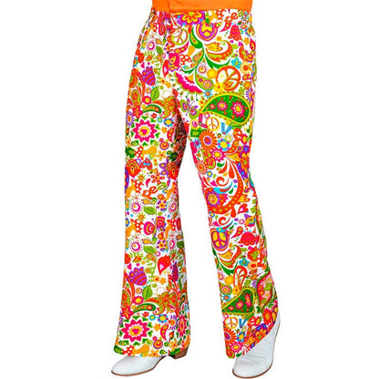 The 60S Fashion - Peace & Paisley  Pants 