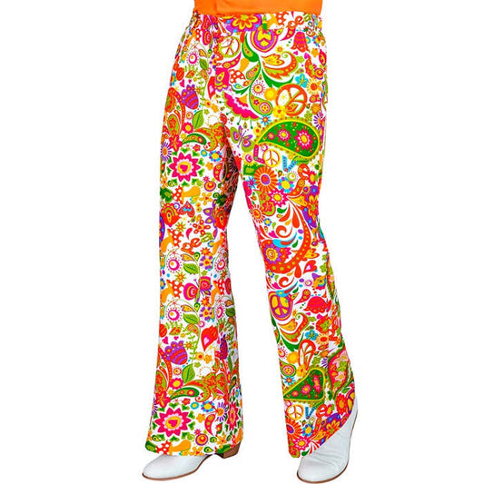 The 60S Fashion - Peace & Paisley  Pants 