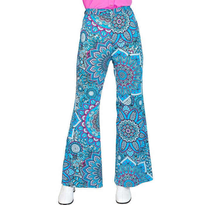 The 60S Fashion - Blue Mandala  Pants 