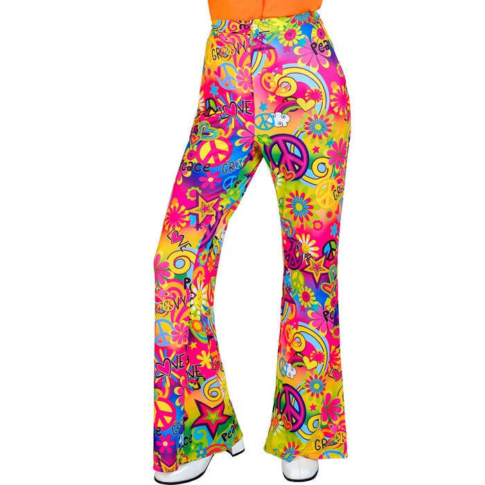 The 60S Fashion -Peace & Love  Pants 