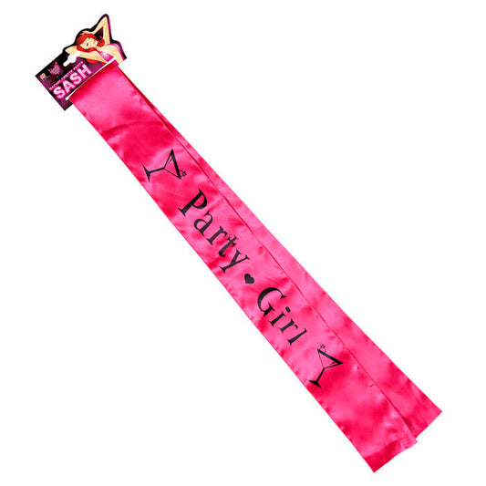 Party Girl Sash