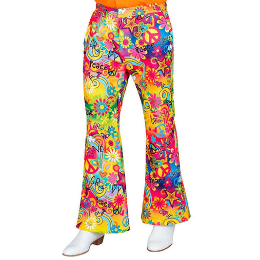 The 60S Fashion -Peace & Love  Pants 