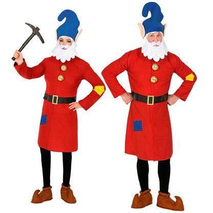 Gnome  Jacket, Belt, Hat With Beard 