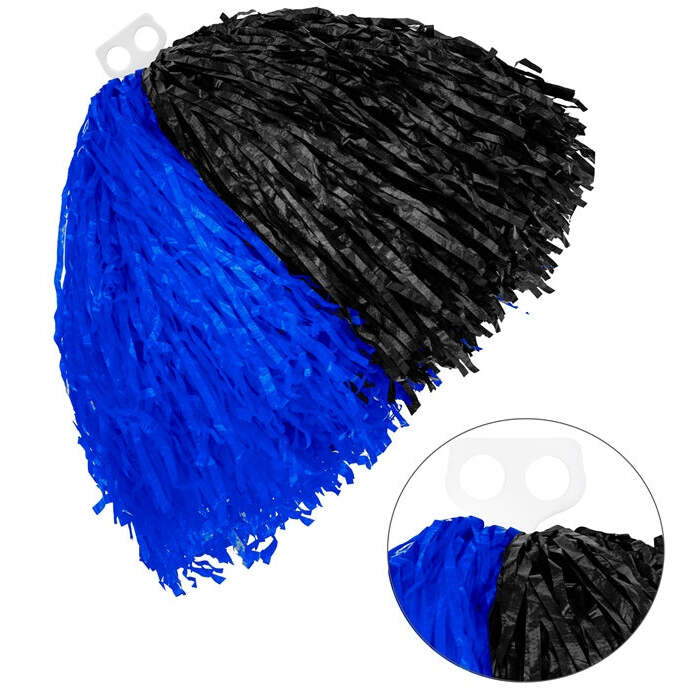 Blue-Black Pom Pom