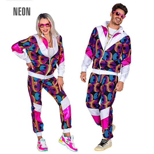 80'S Disco Shell Suit  Jacket, Pants 