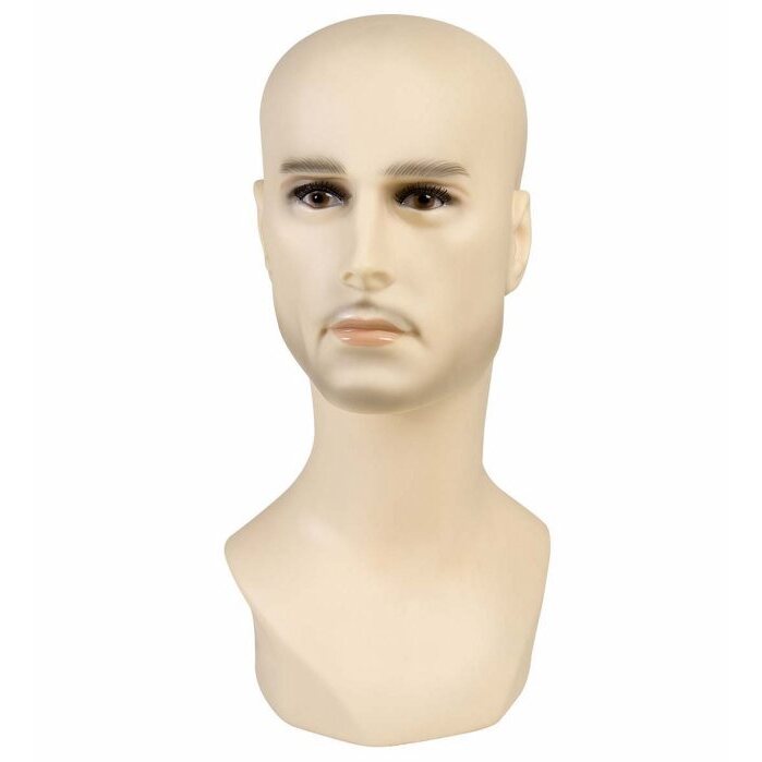 White Man Display Head 40 Cm