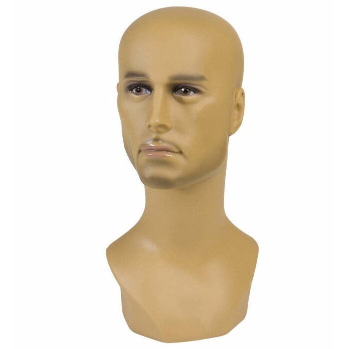 Mulatto Man Display Head 40 Cm