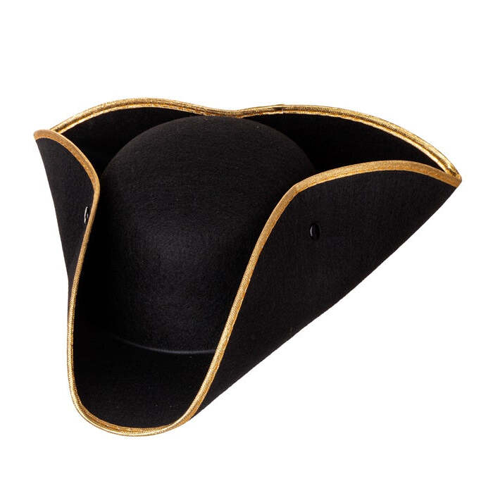 Black Tricorns Felt