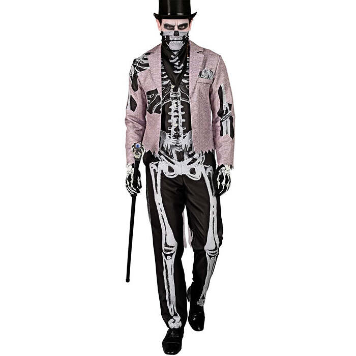 Skelegroom  Tailcoat With Vest, Pants, Face Mask 