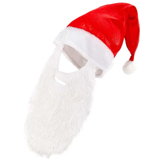 Santa Claus Hat With Beard Plush