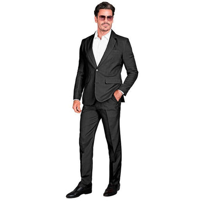 Black Party Fashion Suit  Jacket, Pants 