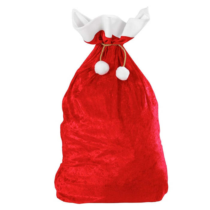 Christmas Sack Velvet 60 X 100 Cm