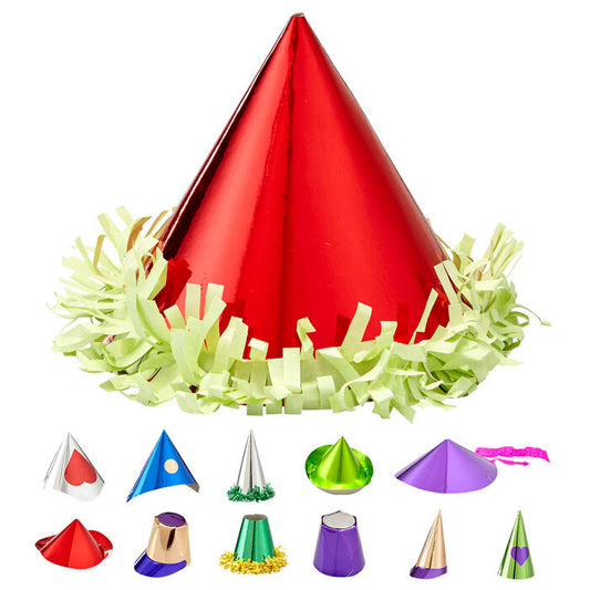 Small Metallic Hat Display Box -Various Styles And Colors Ass.