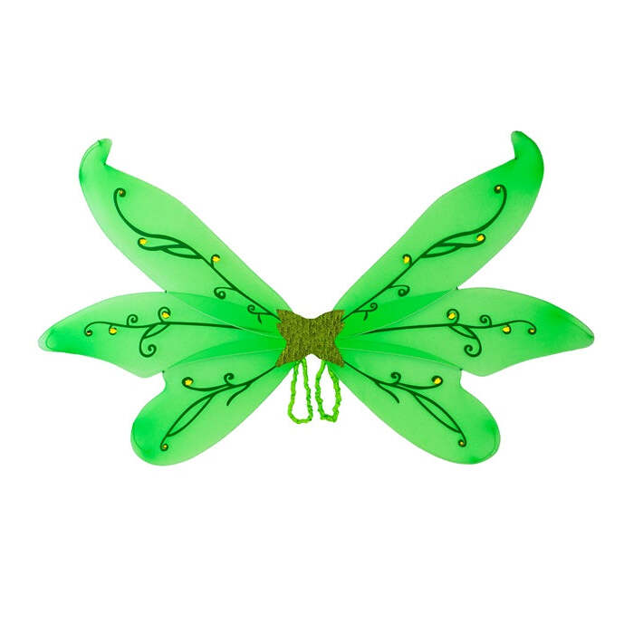 Maxi Green  Wings With Gems 125X72 Cm