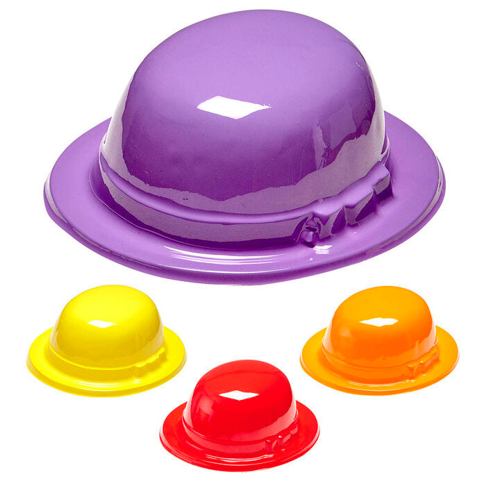 Bowler Hat 4 Colors Ass.