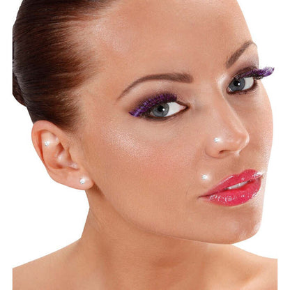 Set Of 2 Magnetic Rhinestone Piercings