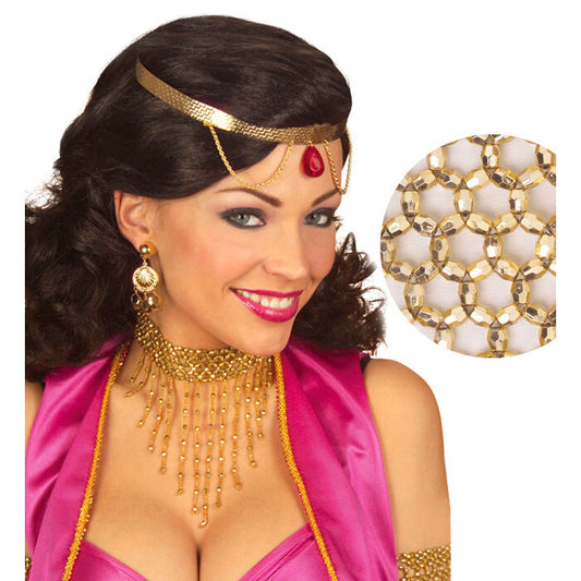 Beaded Choker Gold