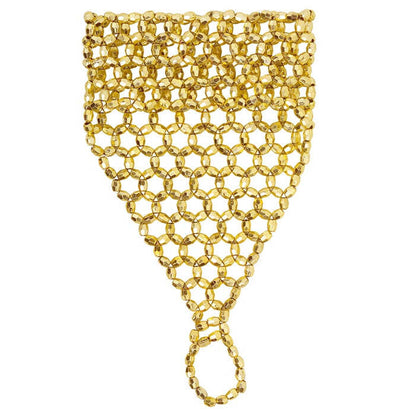 Beaded Fingerglove Gold