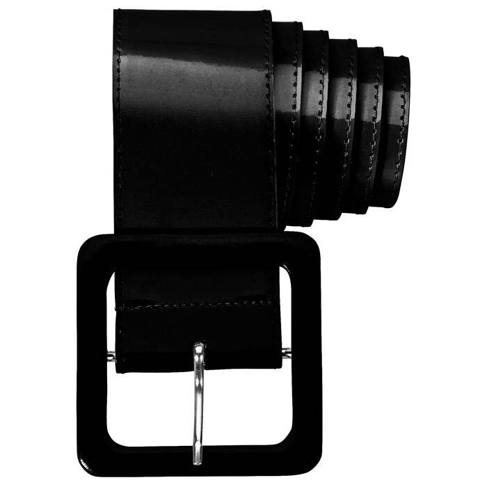 Vinyl Belt Black