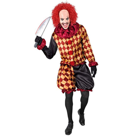 Horror Clown  Coat, Ruff, Pants 