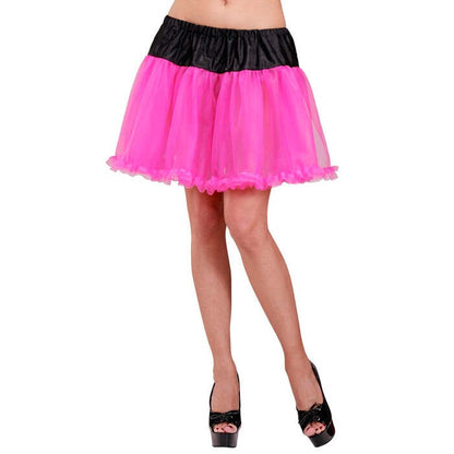 Black/Pink Petticoat Skirt