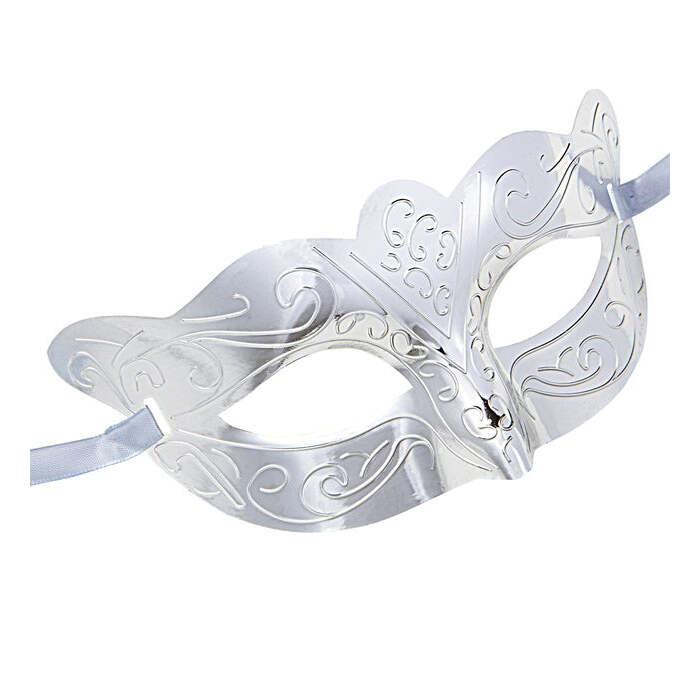Silver Metallic Eyemasks