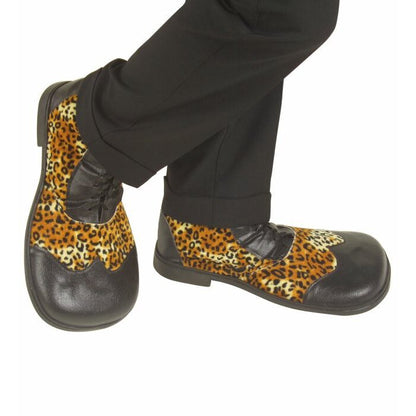 Leopard Party Shoes With Heavy Duty Sole