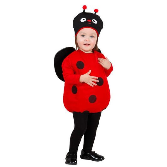 Ladybug  Jumpsuit With Wings, Headpiece 