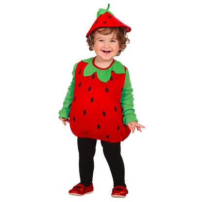 Strawberry  Jumpsuit, Headpiece 