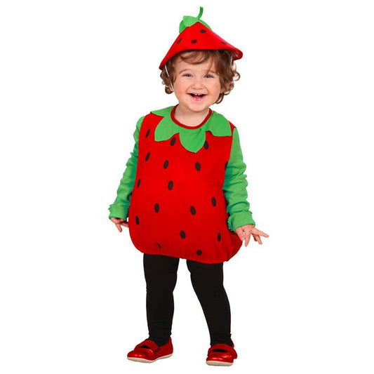 Strawberry  Jumpsuit, Headpiece 