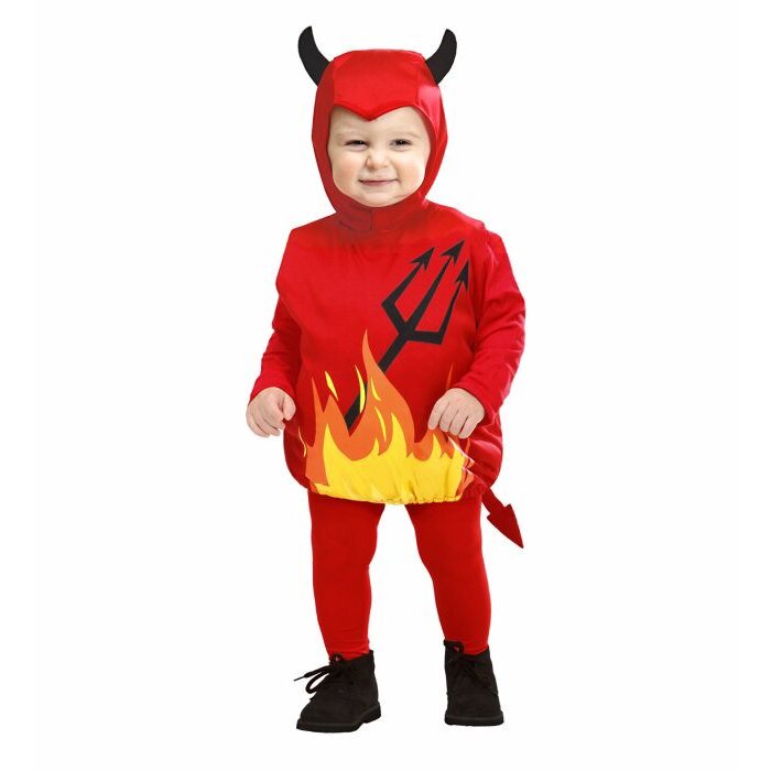 Devil  Jumpsuit, Headpiece 