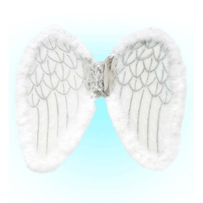 White  Wings With Marabou52X42 Cm