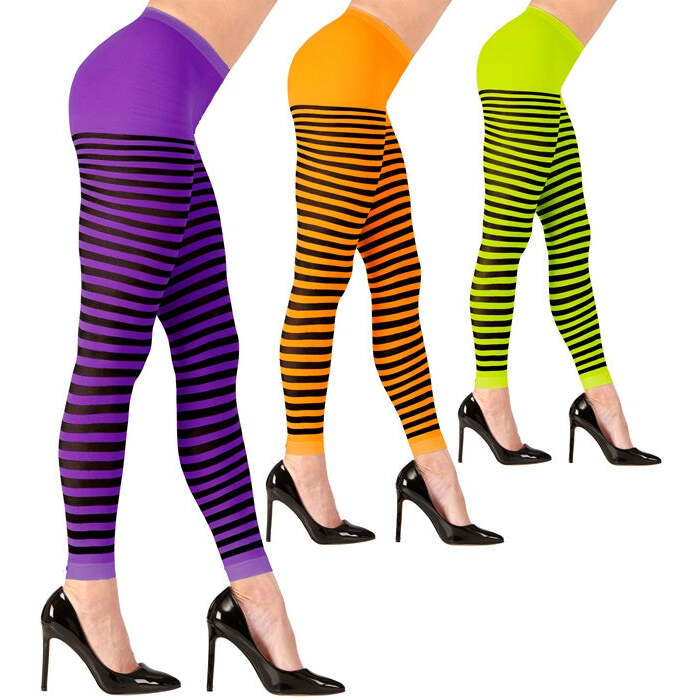 Striped Leggings 70 Den - 3 Colors Ass.