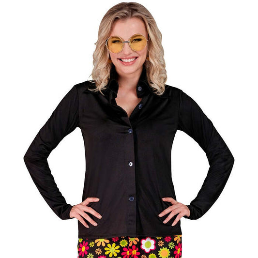The 70S Groovy Style - Black Shirt 
