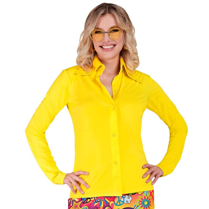 The 70S Groovy Style - Yellow Shirt 