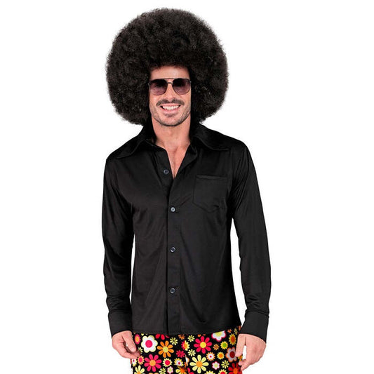 The 70S Groovy Style - Black  Shirt  