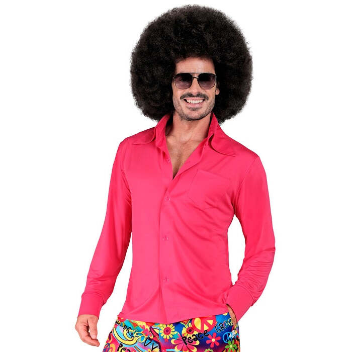 The 70S Groovy Style - Pink  Shirt  