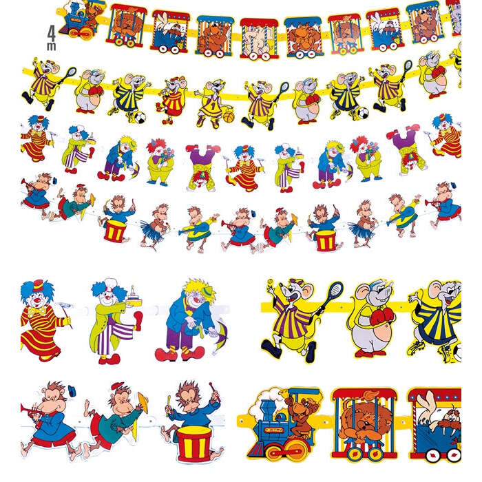 Jointed Party Garland 2 M - 4 Styles Ass.